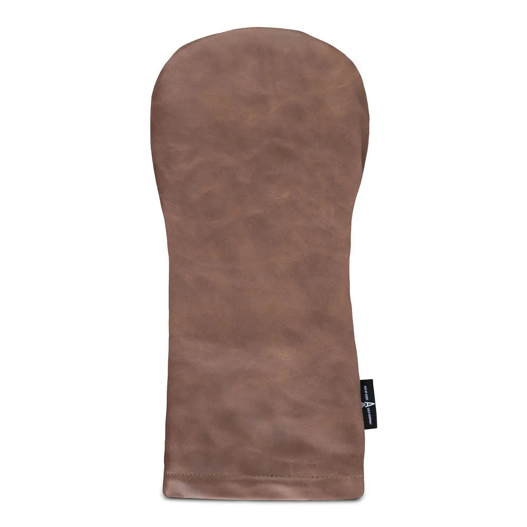 BROWN LEATHER DRIVER HEADCOVER - Premium Driver Cover from Ace of Clubs Golf Co. - Just $79.00! Shop now at Ace of Clubs Golf Company