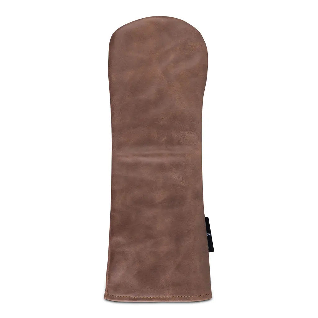 BROWN LEATHER FW HEADCOVER - Premium Wood Headcover from Ace of Clubs Golf Co. - Just $69.00! Shop now at Ace of Clubs Golf Company