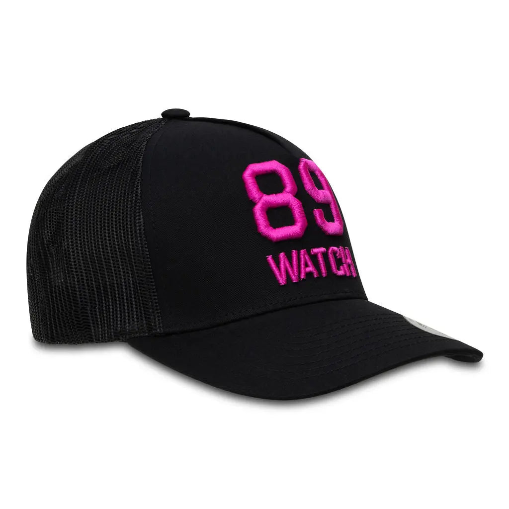 BLACK 89 WATCH GOLF HAT - Premium GOLF HAT from Ace of Clubs Golf Co. - Just $29.00! Shop now at Ace of Clubs Golf Company