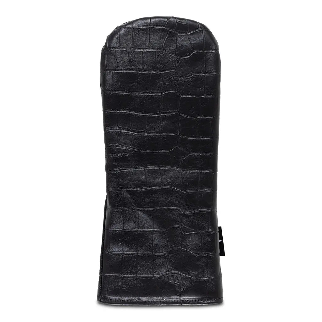 BLACK ALLIGATOR HYBRID HEADCOVER - Premium Hybrid Headcover from Ace of Clubs Golf Co. - Just $59.0! Shop now at Ace of Clubs Golf Company