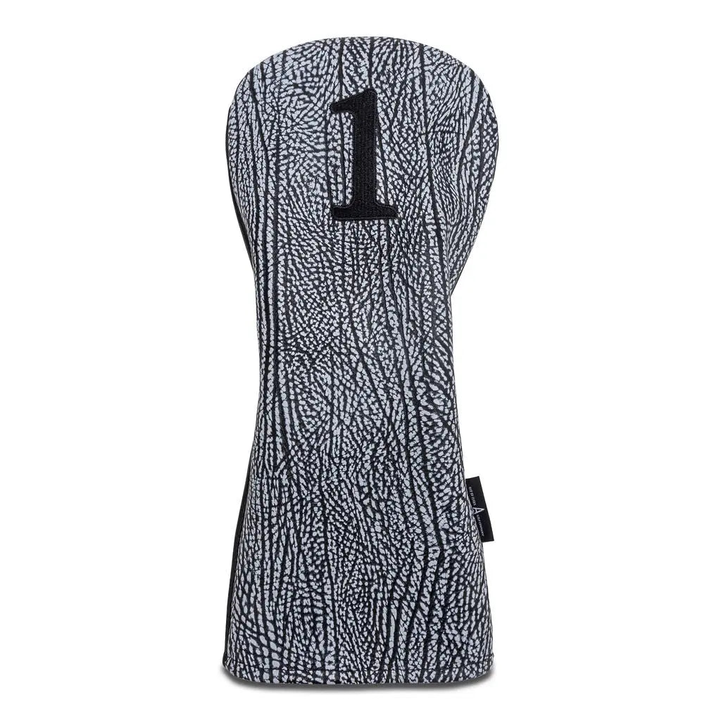 GRAY & BLACK ELEPHANT DRIVER HEADCOVER