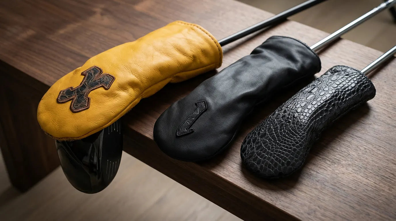 Premium Leather Golf Headcovers