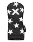 BLACK DANCING STARS HYBRID HEADCOVER Ace of Clubs Golf Co.