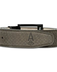 GRAY SUEDE EMBOSSED PYTHON BELT Ace of Clubs Golf Co.