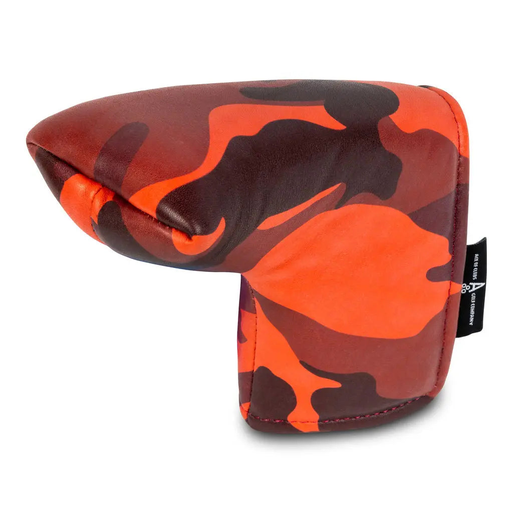 RED CAMO PUTTER HEADCOVER