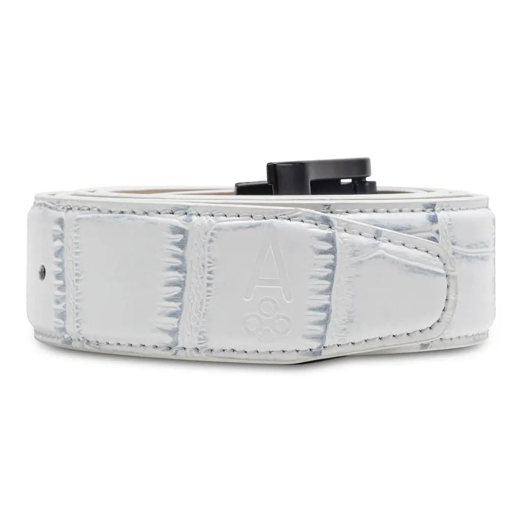 GRAPHITE ALLIGATOR BELT - Premium ONE-SIDED BELT from Ace of Clubs Golf Co. - Just $109.0! Shop now at Ace of Clubs Golf Company