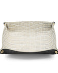 PEARL ALLIGATOR VALET TRAY