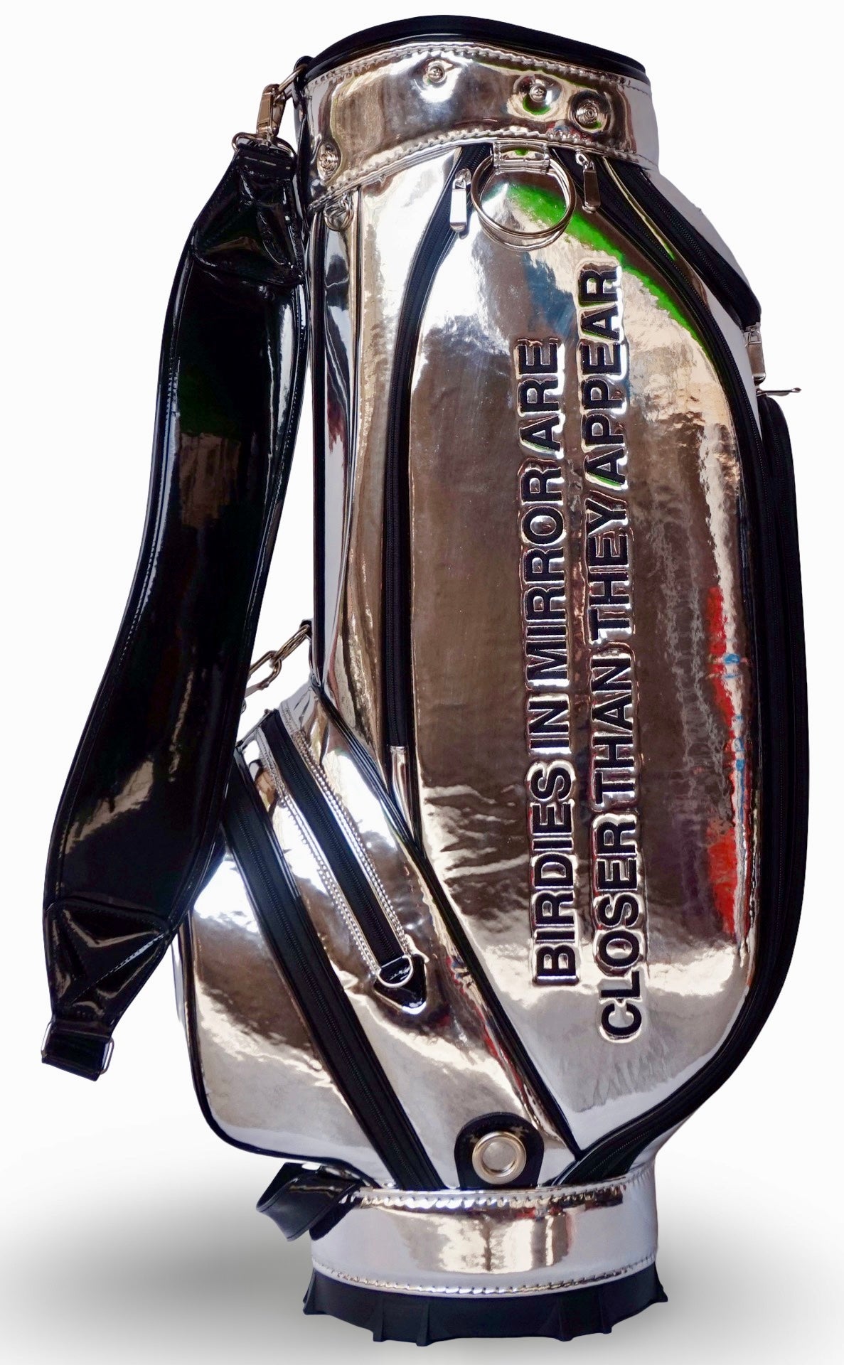 BIRDIES IN MIRROR CART BAG