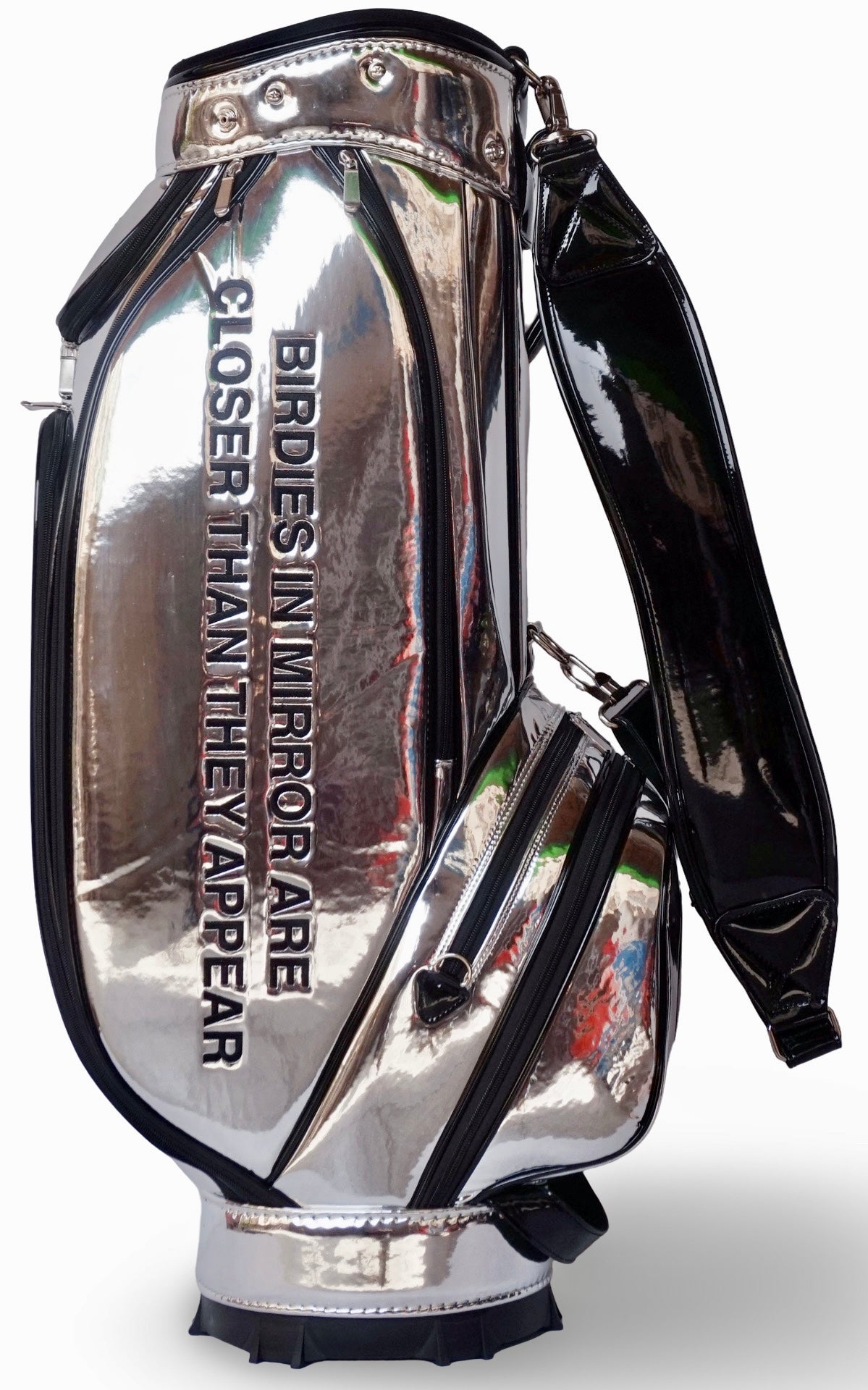 BIRDIES IN MIRROR CART BAG