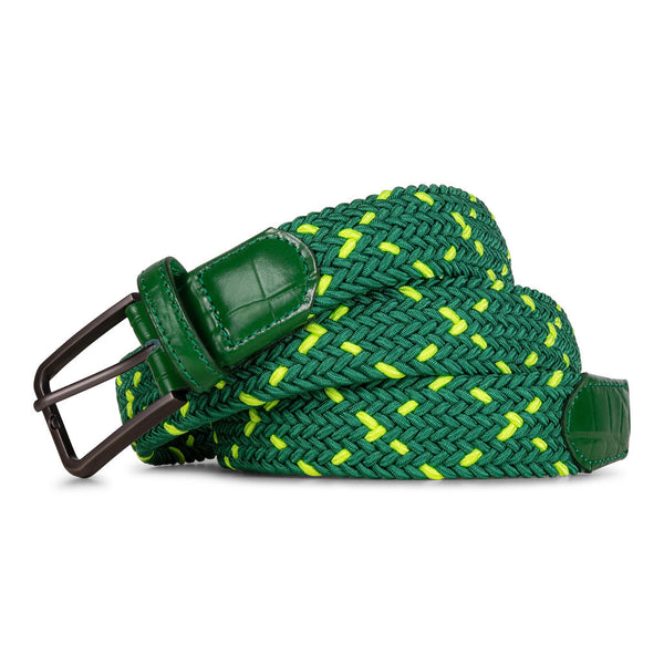 green friendly golf belt