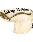 STAY GOLDEN PUTTER HEADCOVER