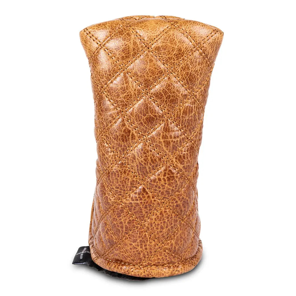 BROWN QUILTED PUTTER HEADCOVER