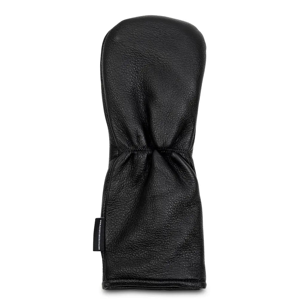 FIVE - BLACK LEATHER FW WOOD HEADCOVER