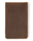 BROWN BASEBALL GLOVE LEATHER YARDAGE BOOK COVER Ace of Clubs Golf Co.