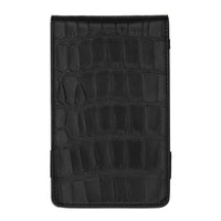 BLUE & BLACK GENUINE ALLIGATOR CASH COVER WALLET