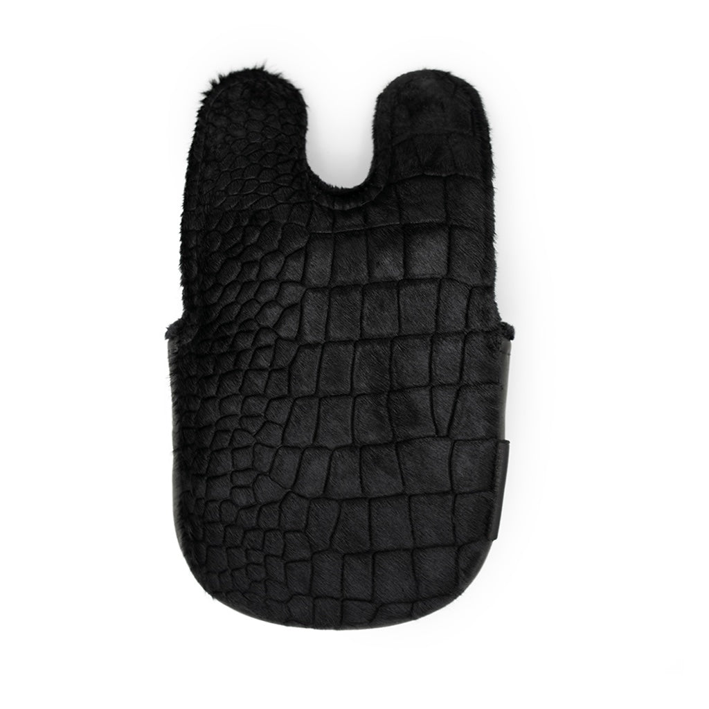 BLACK HAIRY ALLIGATOR XL CENTER-SHAFTED MALLET PUTTER HEADCOVER