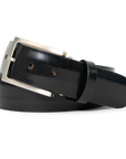 BLACK CALFSKIN BELT