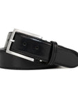 BLACK CALFSKIN BELT