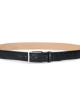 BLACK RUSTIC WEAVE BELT