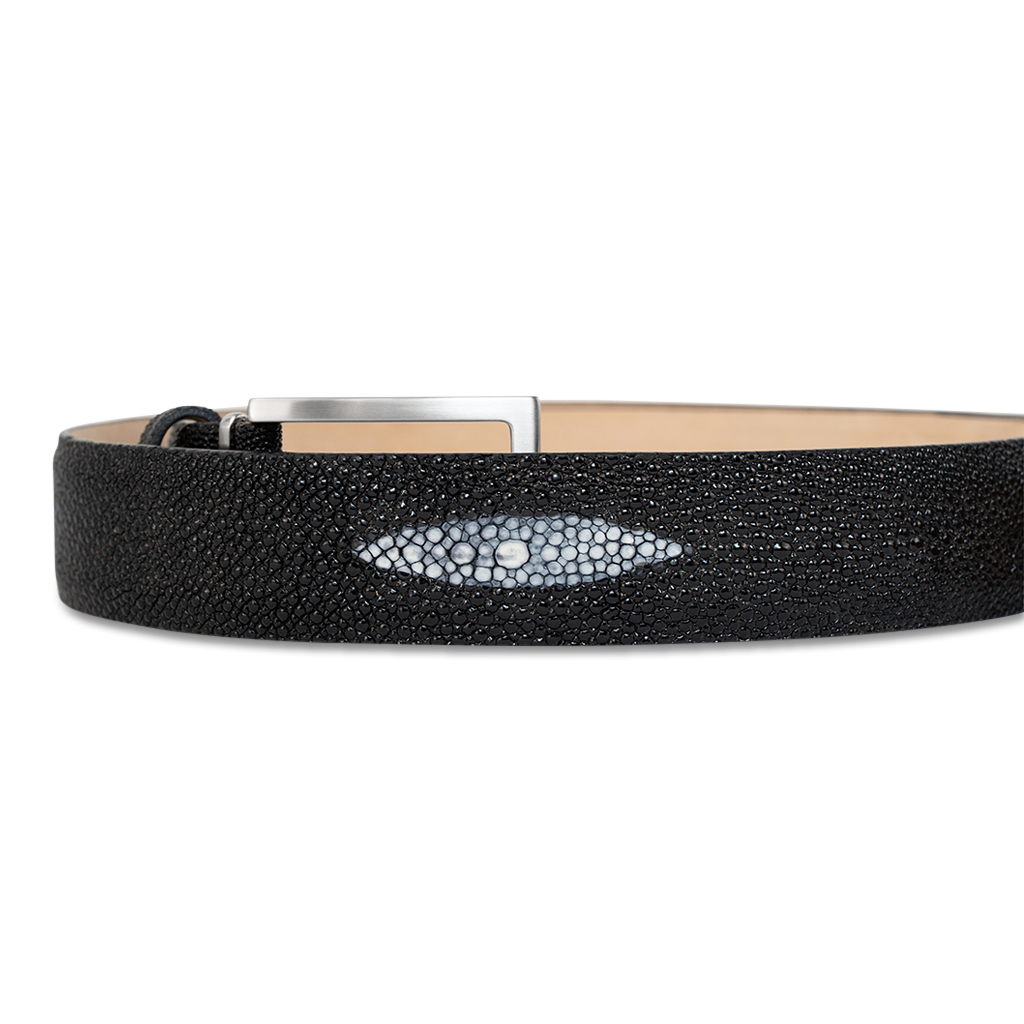 BLACK STINGRAY CUSTOM BELT