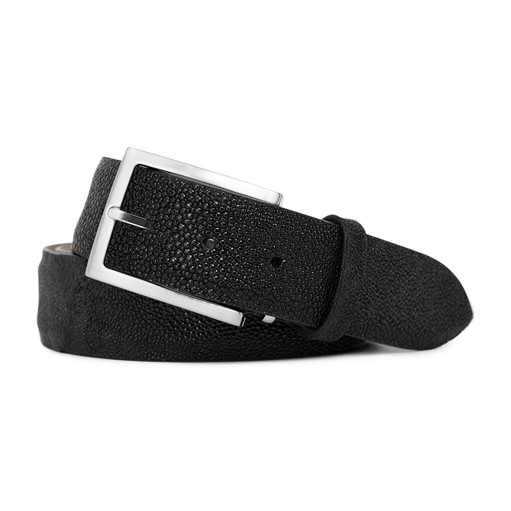 BLACK STINGRAY CUSTOM BELT