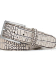 BONE ALLIGATOR BELT