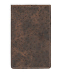 BROWN OSTRICH SCORECARD HOLDER