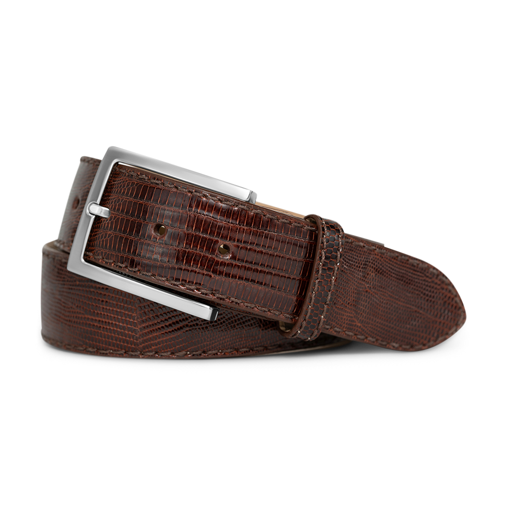 CHESTNUT LIZARD CUSTOM BELT