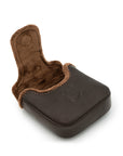 CHOCOLATE LEATHER CUSTOM MALLET PUTTER HEADCOVER