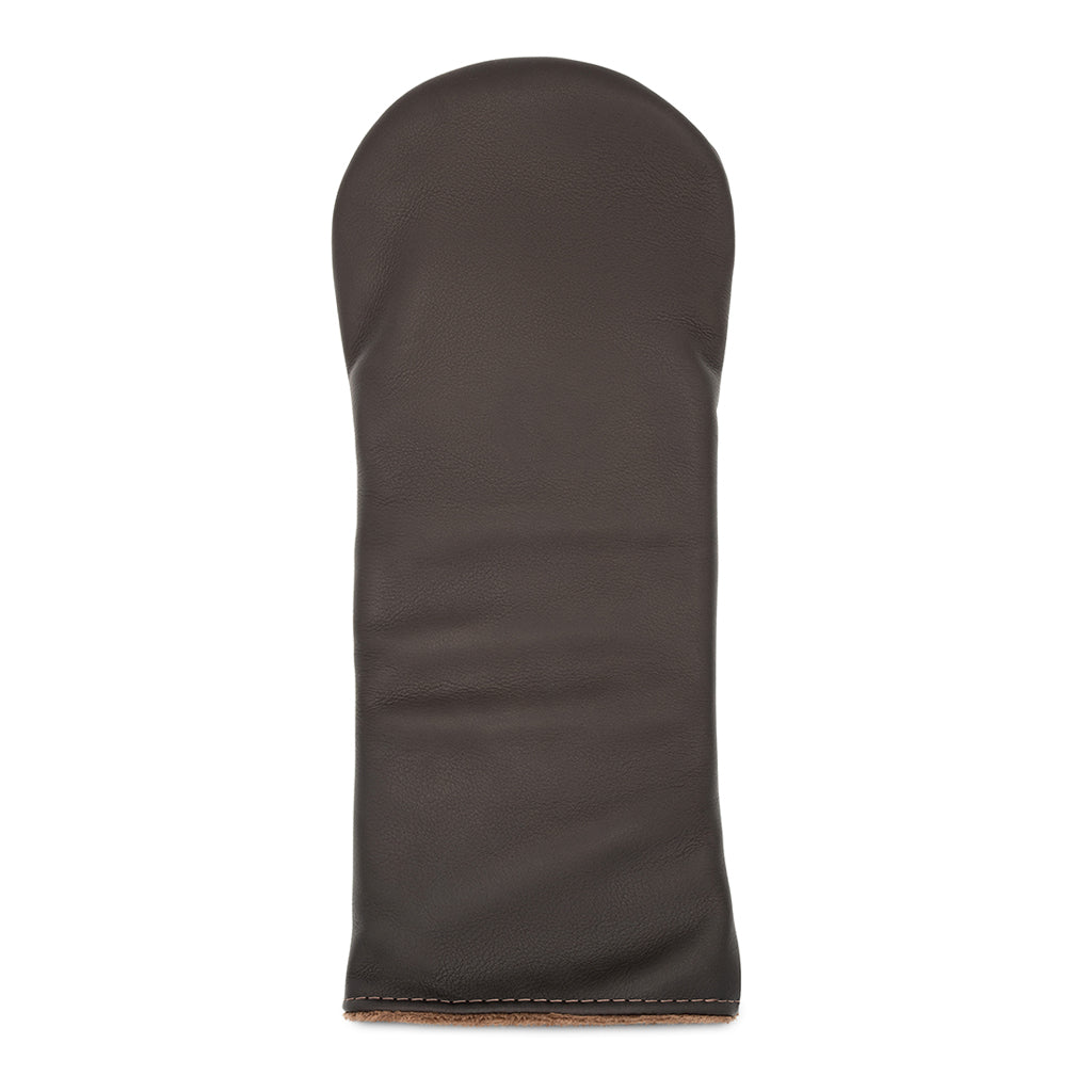 BROWN LEATHER DRIVER HEADCOVER