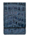 DENIM ALLIGATOR CASH COVER WALLET