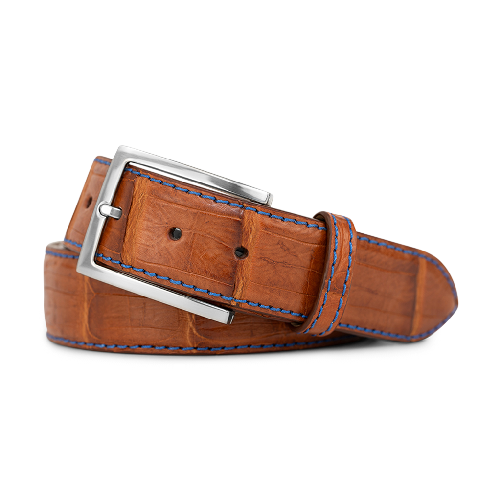 COGNAC CAIMAN CUSTOM BELT