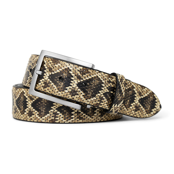 Eastern Diamondback Genuine Leather Golf Belt | Made in the USA