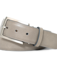 GREY CALFSKIN CUSTOM BELT