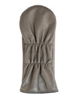 SMOKE LEATHER CUSTOM WOOD HEADCOVER
