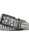 MARBLE ALLIGATOR BELT