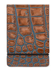 MARINE ALLIGATOR CASH COVER WALLET