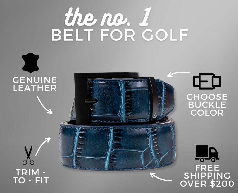 exotic golf belts