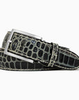 OBSIDIAN ALLIGATOR BELT