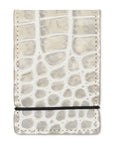 PEARL ALLIGATOR CASH COVER WALLET