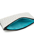 PEARL ALLIGATOR CASH BAG