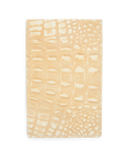 TAN BUFFED ALLIGATOR SCORECARD HOLDER