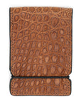 TOBACCO ALLIGATOR CASH COVER WALLET