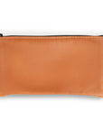 TOBACCO LEATHER CASH BAG