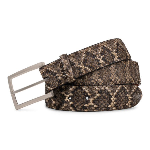 Western Diamondback Rattesnake Genuine Leather Handmade USA Golf