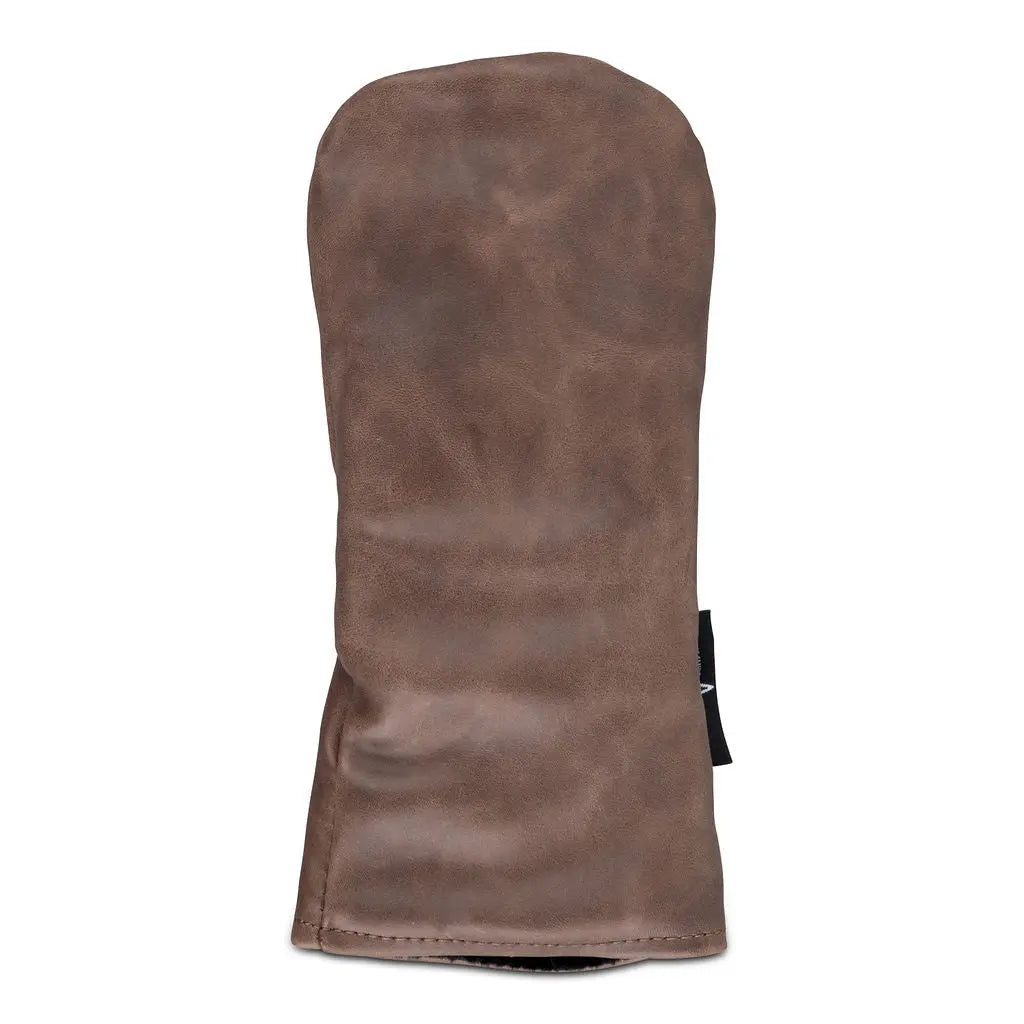 BROWN LEATHER HYBRID HEADCOVER - Premium Hybrid Headcover from Ace of Clubs Golf Co. - Just $59.00! Shop now at Ace of Clubs Golf Company