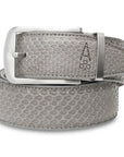GRAY PYTHON - Premium Genuine Python Belt from Ace of Clubs Golf Co. - Just $199.00! Shop now at Ace of Clubs Golf Company