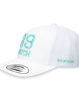 WHITE 89 - WATCH GOLF HAT - Premium GOLF HAT from Ace of Clubs Golf Co. - Just $29.00! Shop now at Ace of Clubs Golf Company