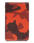 RED CAMO YARDAGE BOOK COVER Ace of Clubs Golf Co.