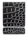 BLACK & WHITE ALLIGATOR CASH COVER - Premium Cash Cover from Ace of Clubs Golf Co. - Just $149.00! Shop now at Ace of Clubs Golf Company